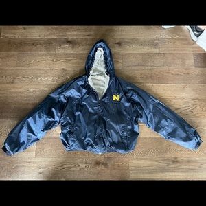 Vintage University of Michigan Windbreaker